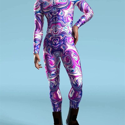 Cool CyberPunk Mechanical Armour Jumpsuit Punk Cosplay Bodys