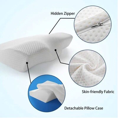 Memory Foam Bed Orthopedic Pillow Neck Protection Slow Rebou