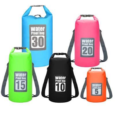 5L/10L/15L/20L/30L PVC Waterproof Dry Bag Outdoor Diving