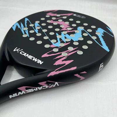 Camewin Paddle Racket Adult Prefessional Carbon Fiber Soft E