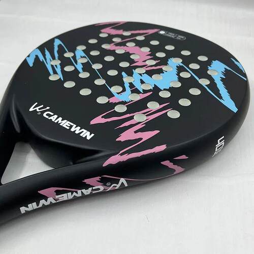 Camewin Paddle Racket Adult Prefessional Carbon Fiber Soft E
