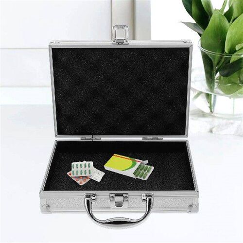 Aluminum Alloy Toolbox Portable Tool Storage Box