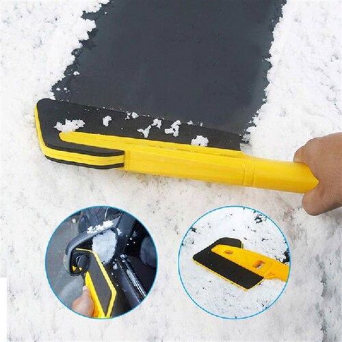 Snow Brush Sponge Cleaner and Ice Scraper Snow Removal Tool