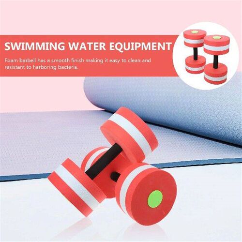 2 Pcs Aqua Fitness Barbells Aquatic Dumbbells Adult