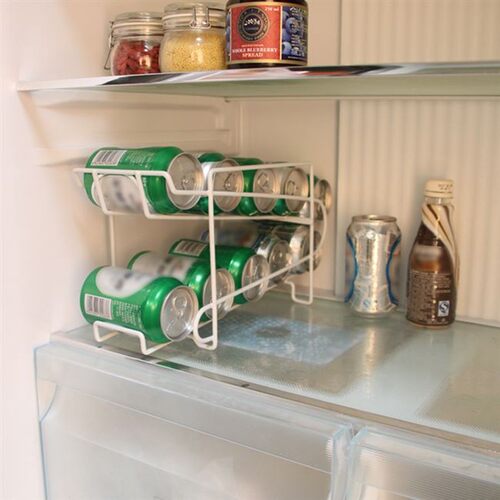 fridge side rack mount cabinet hanger steel can drink beer