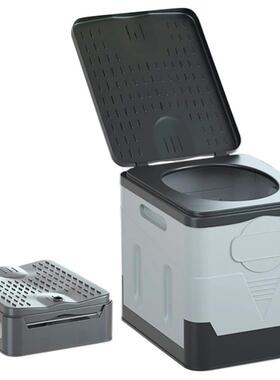 Car Toilet Bucket Strong Bearing Capacity Trash Can for Tour