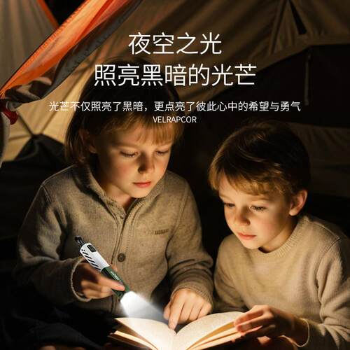 Power Zoom Led Flashlights变焦迷你强光手电筒Camping Lantern