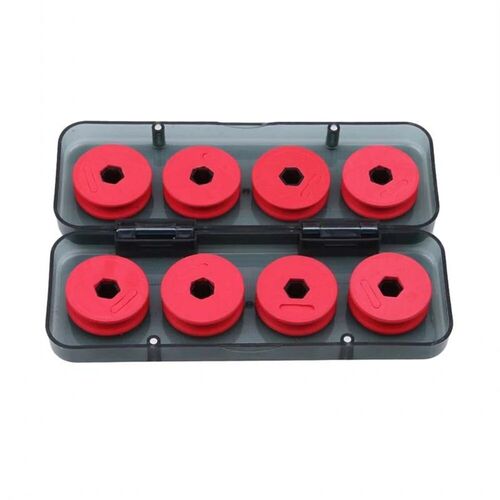 8pcs Fishing Box Spools Line Case Wire Board Fishing Winding