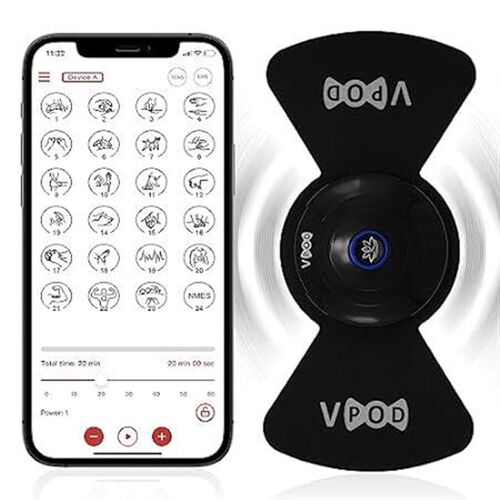 VPOD Tens Unit Muscle Stimulator. Wireless Tens Unit for