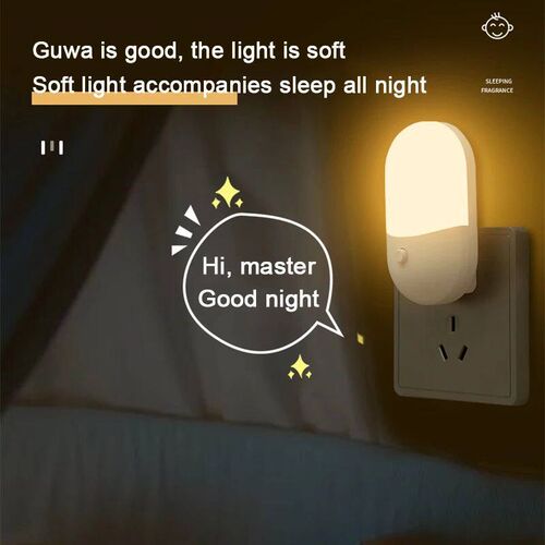 Led Mini Night Light Switch Plug-In Led Light Eye Protection