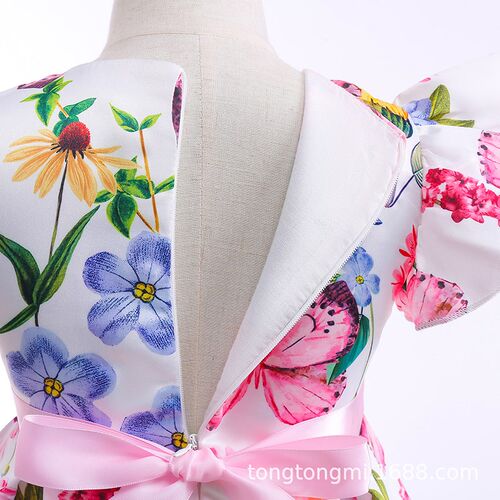 Girls Party Wedding Dress Princess Dresses Baby Kids Clothes