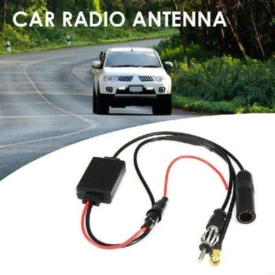 C63D Car FM Antenna Enhancer for Improved Reception & Clear