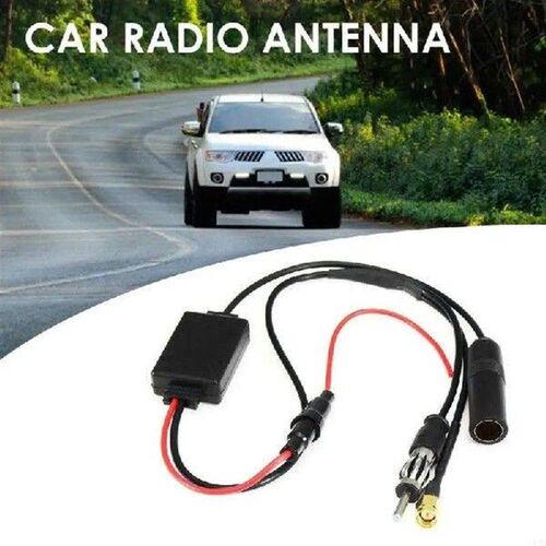 C63D Car FM Antenna Enhancer for Improved Reception & Clear
