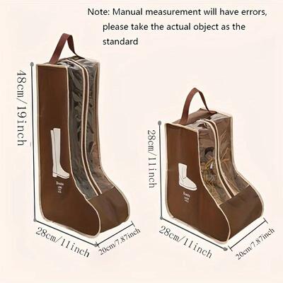 1/5pcs Multi-Functional Shoes Storage Bag with Handle Dustpr