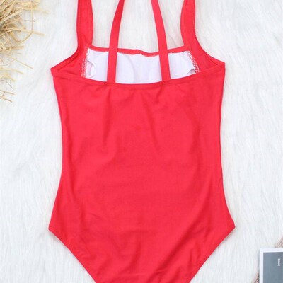 Seashy One Piece Plus Size Swimsuit Women Solid Slimming Swi