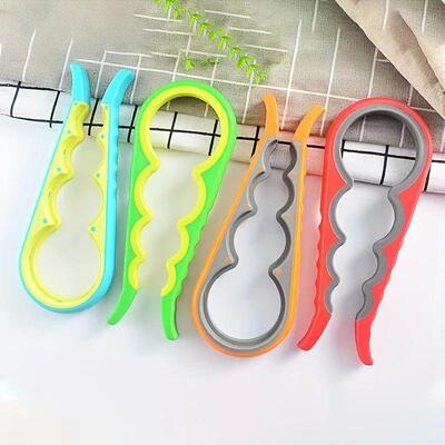 4-in-1 Easy-Grip Can Opener for Elderly - Senior-Friendly Ki
