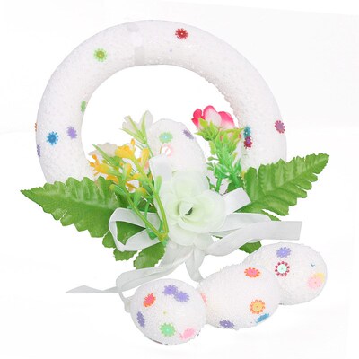 Easter Eggs Garland Multi Color Foam Egg For Home Party Deco