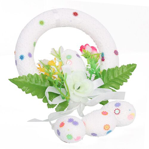 Easter Eggs Garland Multi Color Foam Egg For Home Party Deco