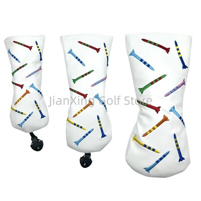 1pc Golf Rocket pattern Head cover Driver Head Covers Fairwa