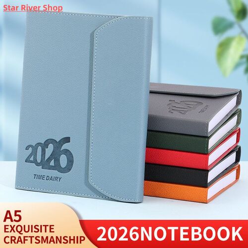 365 Days 2026 Schedule Planner Notepad Efficiency Thick Pape