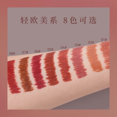 Waterproof Nude Brown Lip Liner Lipstick Pencil Matte Red Pi