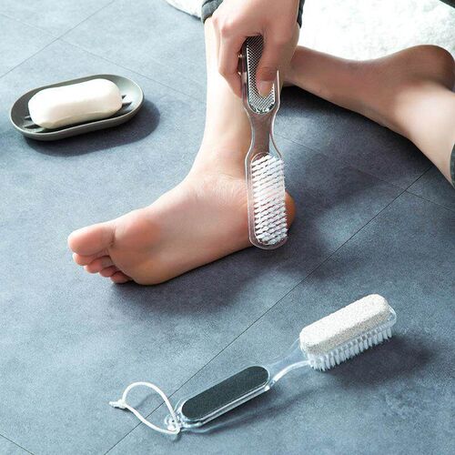 Foot Brush Scrubber Feet Massage Pedicure Tool Scrub