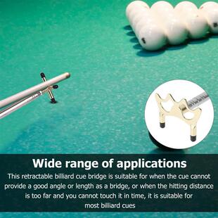 Retractable Billiard Bridge Stick Pool Table Billiards Cue B