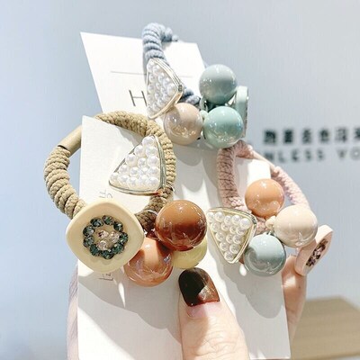 Hair Band Elegant Simple Ponytail Rubber Band Small Fresh Al