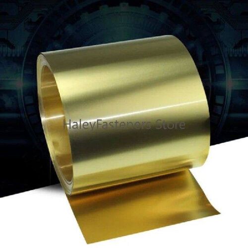Thickness 0.1mm width 20-100mm 1Meter/ROLL Thin Brass Strip