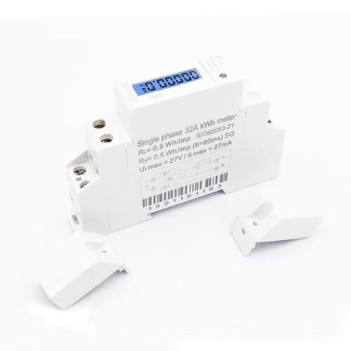 LCD Digital Single Phase Din Rail Electricity Power Consumpt