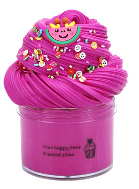 Slime Supplies Fruit Kit Children Toys Stress Anxiety Toy Fo