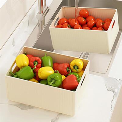 Multi-functional Foldable Plastic Storage Box Kitchen Storag