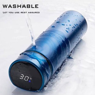 500ml vacuum cup Temperature Display Hot Water Bottle teacup