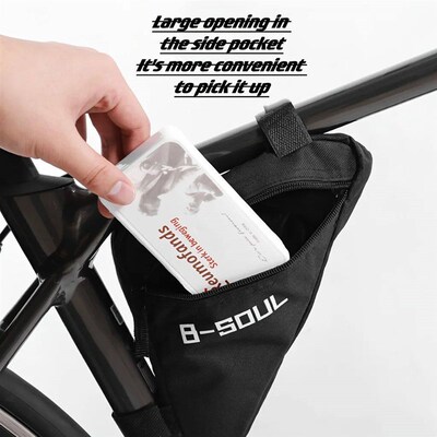 Saddle bag, cycling bike, mountain bike bag, triangle tool k