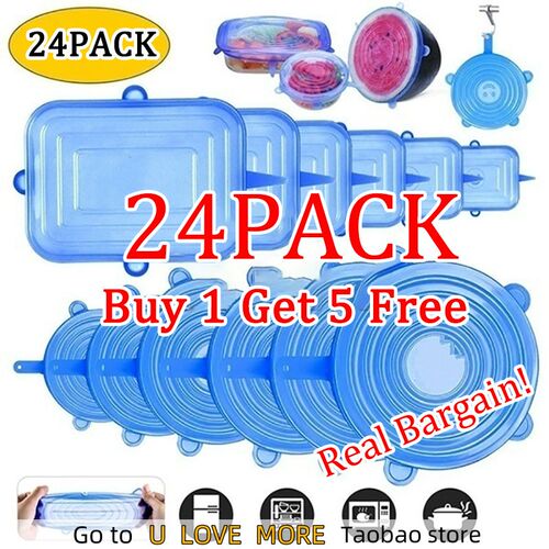 Silicone Food Preservation Cover Stretch Lids Keeping Fresh