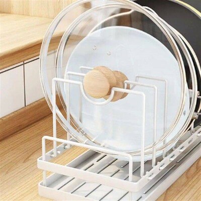 Ventilated Kitchen Shelf Adjustable Small Dish Drying Rack