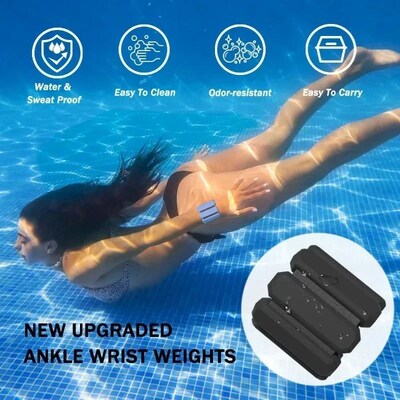 Wrist & Ankle Weights for Women Men Arm & Leg Weights Wearab