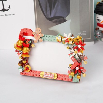 Christmas gifts decorated Christma tree blocks music box toy