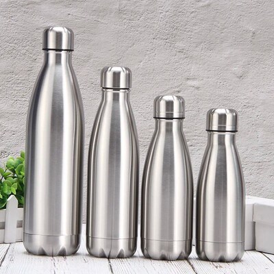 Stainless Steel Water Bottle 1 Liter Free Shipping Items, Dr