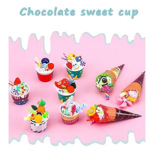 Craft Kits DIY Ice Cream Cup Decor Dessert & Crafts for
