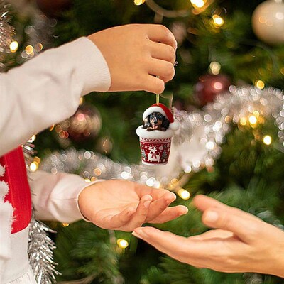2025 Christmas Advent Calendar 24 Days Dachshunds Figure Chr