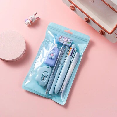 7-In-1 Stationery Set Children Back To School Gel Pen Highli