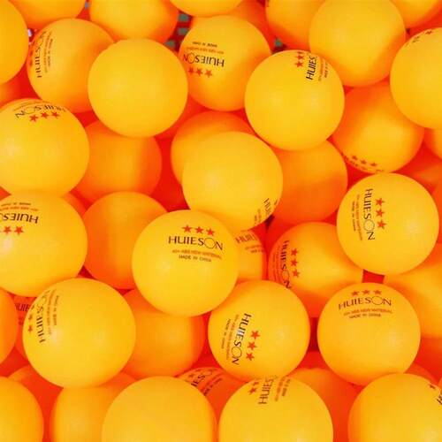 10 PCS Huieson New ABS Plastic Table Tennis Balls 3 Star 2.8