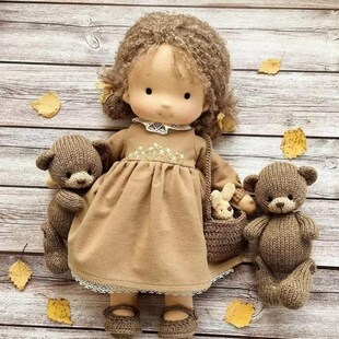 Native Chi Doll Handmade Kawaii Artist Waldorf Enamel