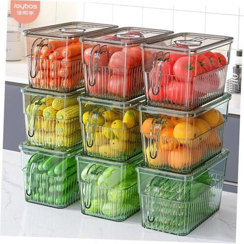 plastic food storage box kitchen refrigerator drawer fresh-k