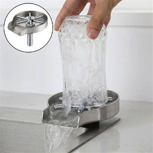 Stainless Steel Cup Washer Glass Cleaner Bottle Washer Cup