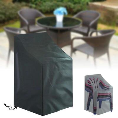 Stacked Chair Dust ver Outdoor Garden Patio Furniture Protec