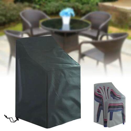 Stacked Chair Dust ver Outdoor Garden Patio Furniture Protec