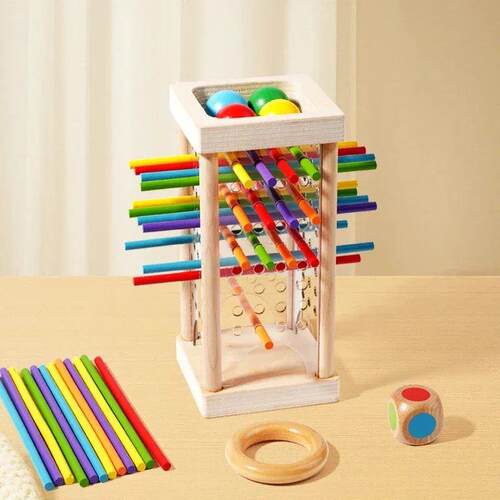 Funny Wooden Stick Drawing Game Parent Child Interactive Sti