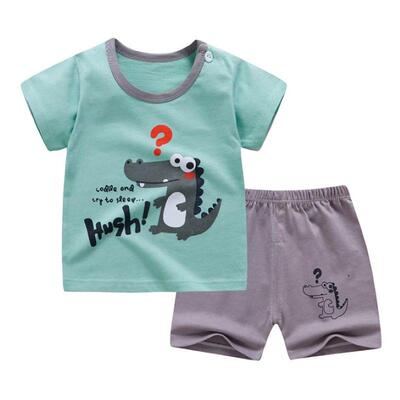 Kids Clothes Toddler Boys Cartoon Outfits Baby Girls Summer